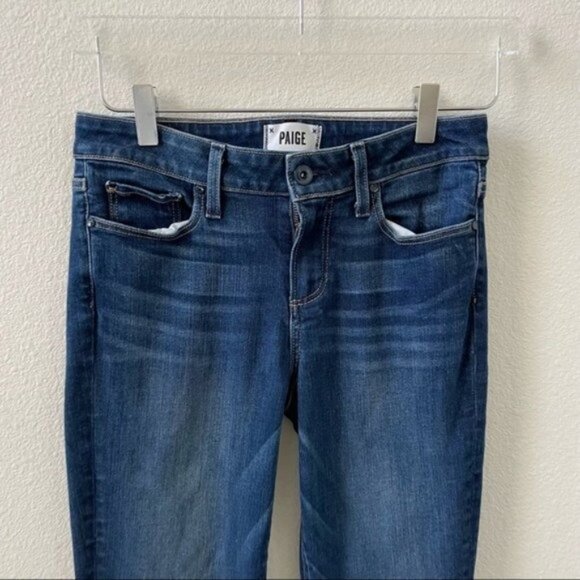Paige Skyline Skinny Jeans in Idlewild Wash - Picture 5 of 9